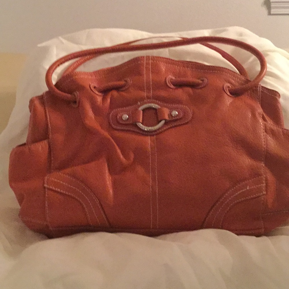 Minicci orange hand bag
